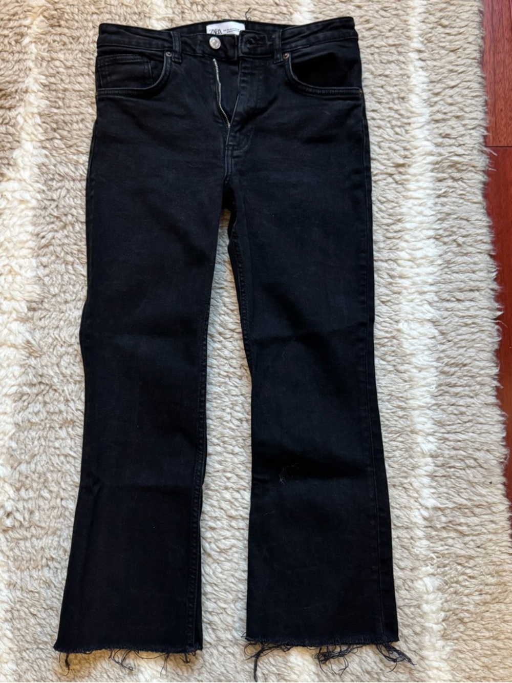 Zara Black Women's Jeans - Classic Straight Fit